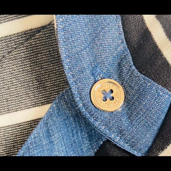 Tommy Hilfiger black and white stripe dress - Picture 5 of 9